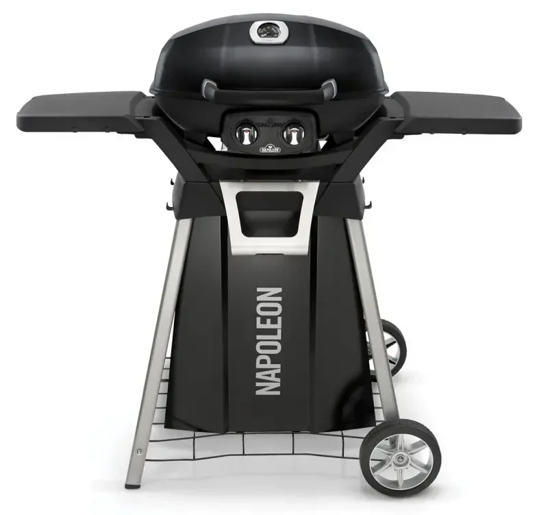 Napoleon TravelQ PRO285 Gasgrill – mit Untergestell, kompakt, Schwarz, Modell 2025
