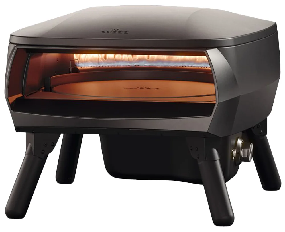 Witt Piccolo Rotante Pizzaofen – 13″, matt schwarz
