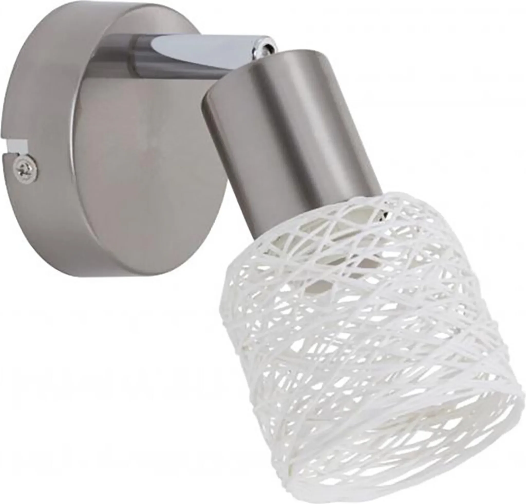 Briloner Wand- & Deckenspot „Nature“ – Nickel matt, E14