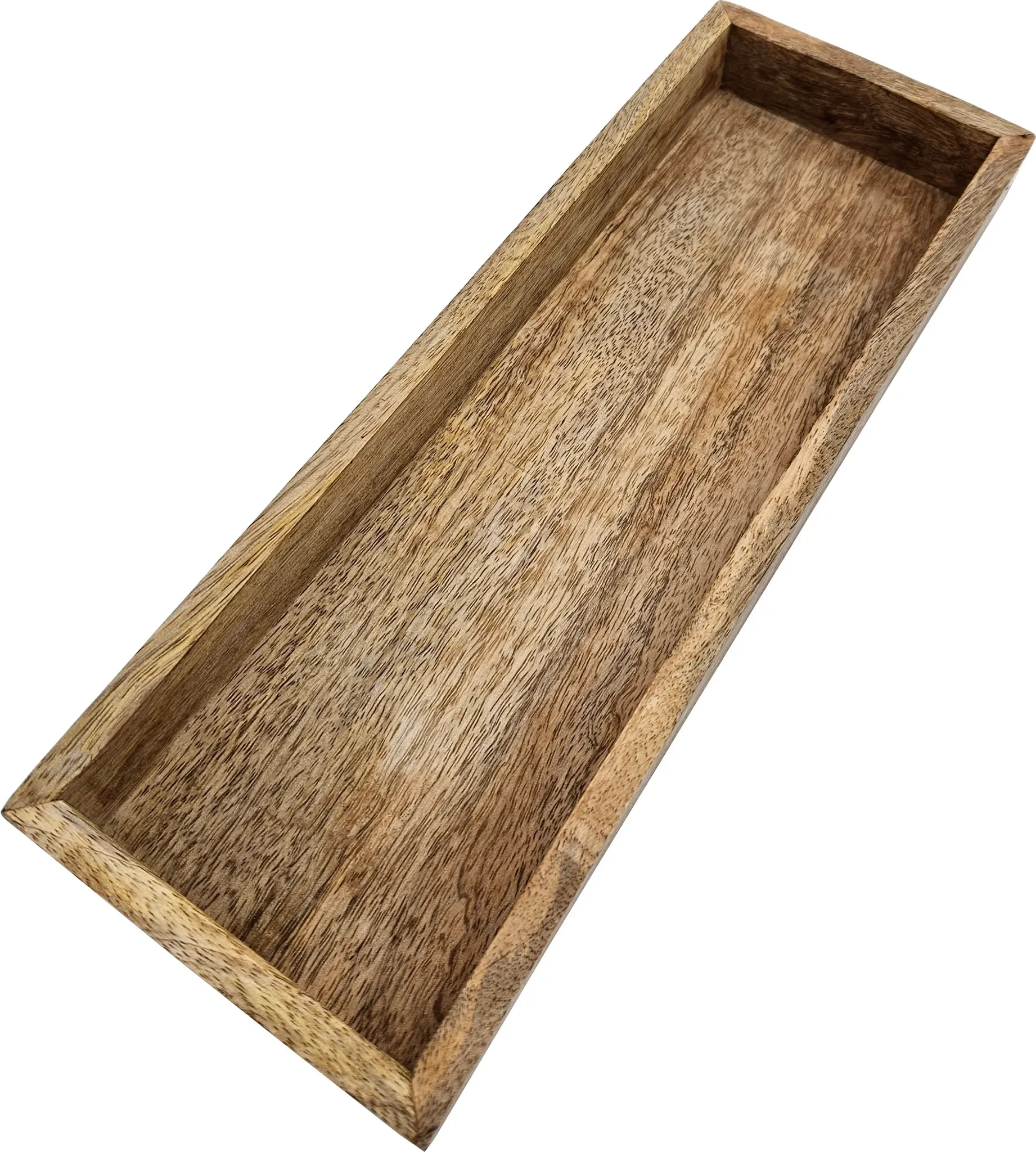 Meinposten – Tablett aus Mangoholz, 34×12 cm