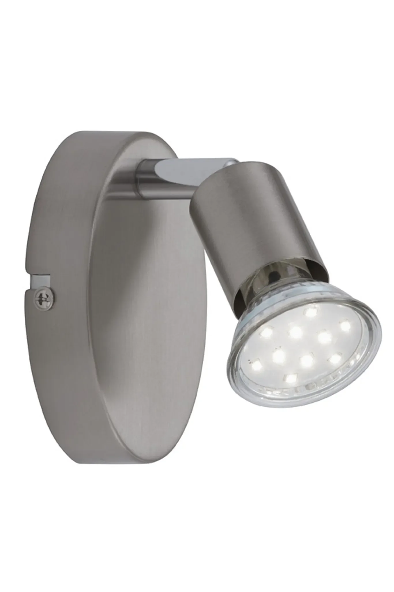Briloner LED-Strahler „Simple“ – Nickelmatt, schwenkbar