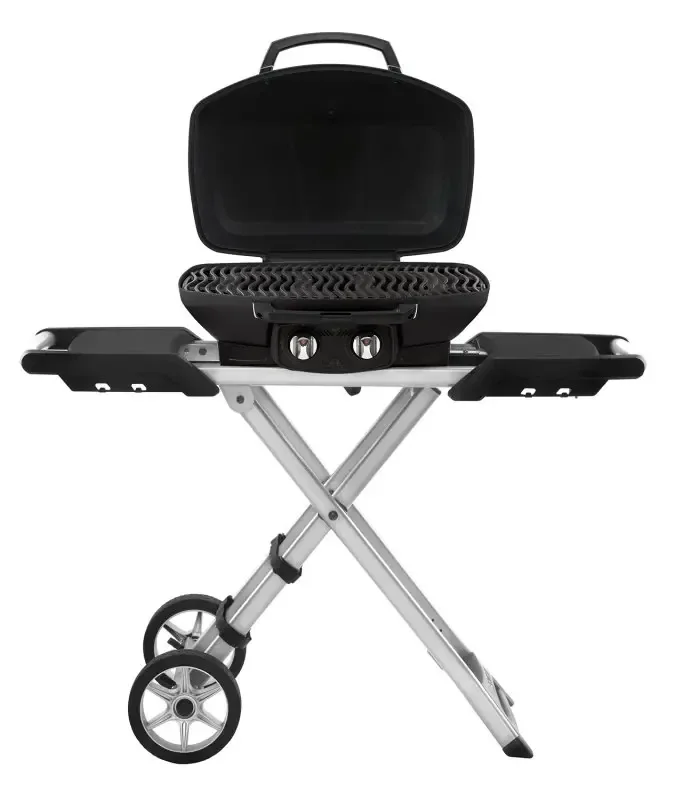 Napoleon TravelQ PRO285 Modell 2025 Gasgrill – mit klappbarem Wagen, Schwarz