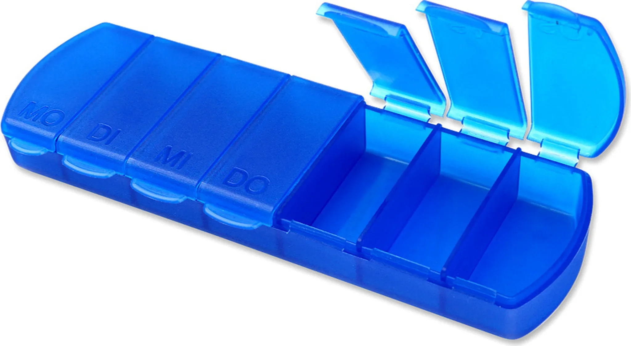 Schramm® Tablettenbox – 7 Tage, Blau